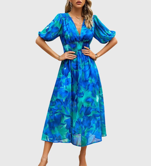 Merlin™ | Lichotivé květinové midi šaty