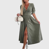 Sophia™ | Elegantní Džínové Šaty