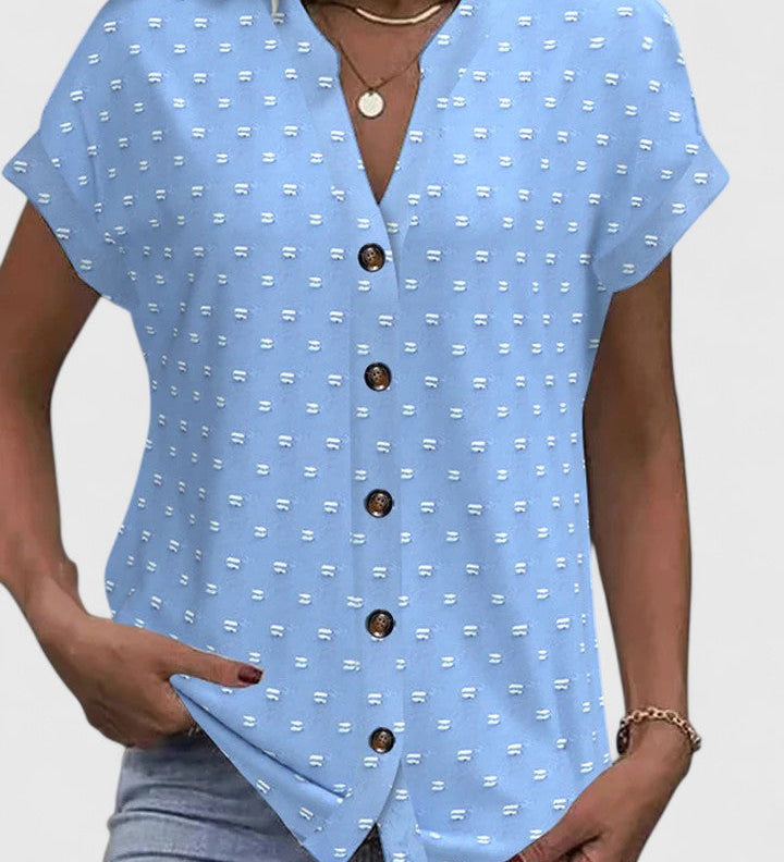 Míle | Pohodlné tričko s V-výstřihem