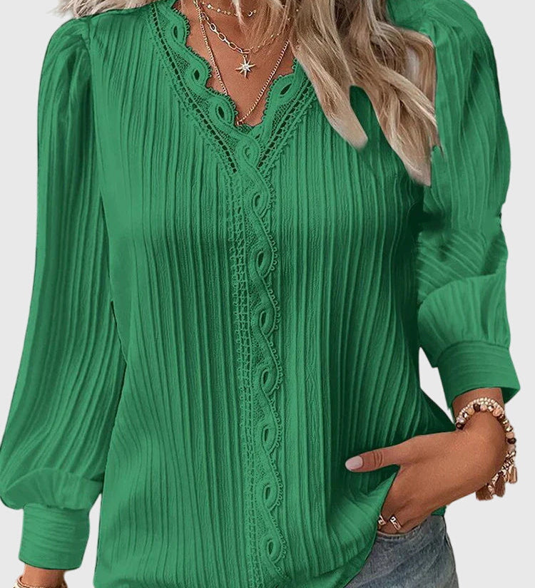 Andrea™ | Elegantní Pulovrová Blůza