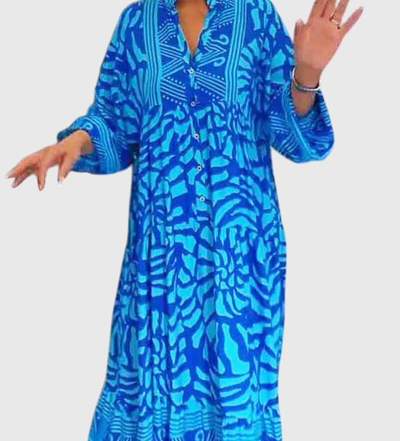 Mckinley™ | Maxi šaty s elegantním potiskem