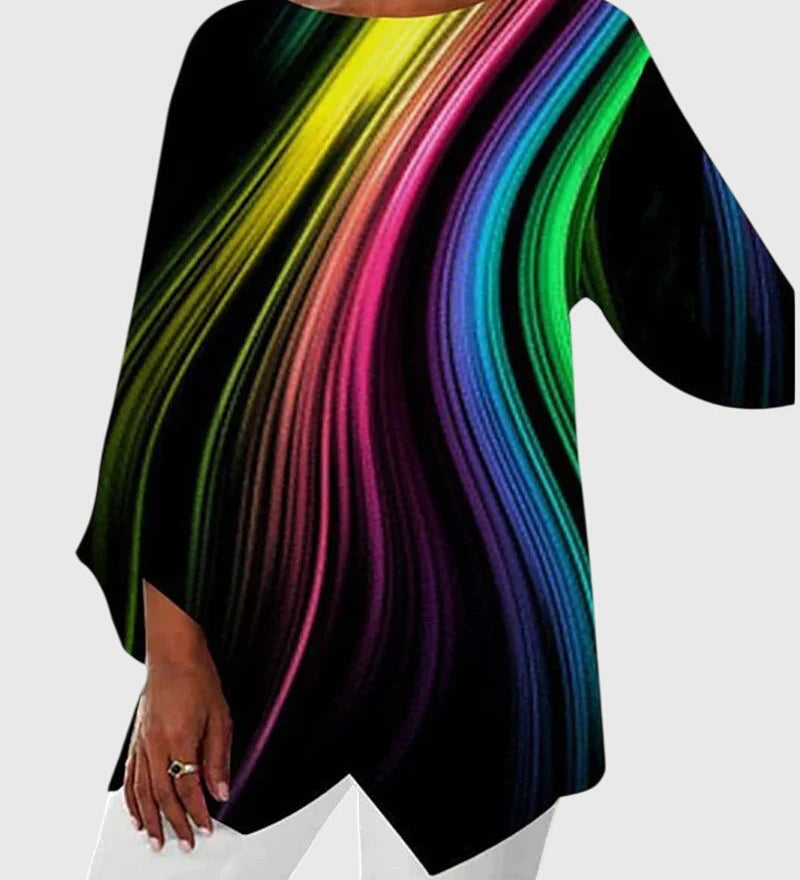 Alayah™ | Elegantní top s kulatým výstřihem