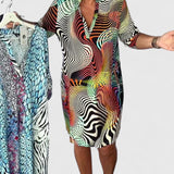 Helinae™ | Sofistikované šaty s V výstřihem