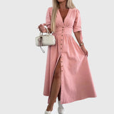 Sophia™ | Elegantní Džínové Šaty