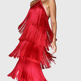 Artiselle™ - Šaty s třásněmi