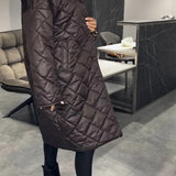 Kensington Luxe | Obojitý prošívaný kabát