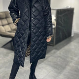 Kensington Luxe | Obojitý prošívaný kabát