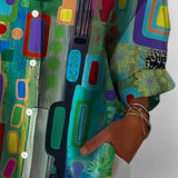 Rose™ | Elegantní geometrický vzor blůza